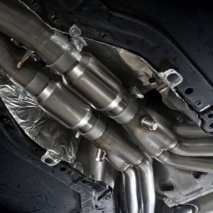 Chevrolet Corvette Performance Exhaust - Stainless Works - Long Tube Headers with High-Flow Cats X-Pipe - `14-`18 Chevrolet Corvette Performance Exhaust - Stainless Works - Long Tube Headers with High-Flow Cats X-Pipe - `14-`18